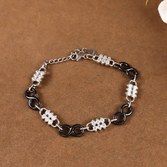 Fancy Silver Bracelet