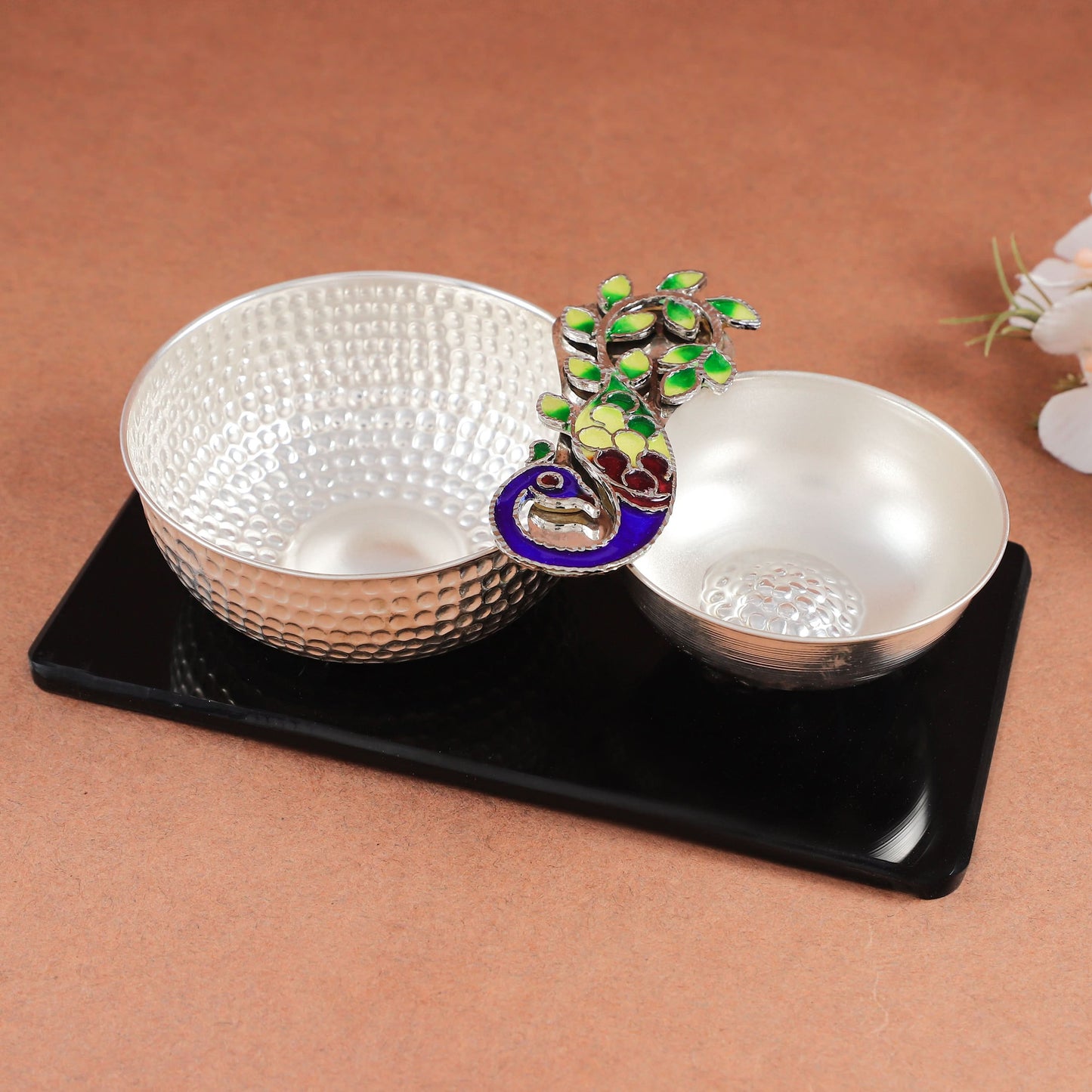 Fancy Silver Bowl