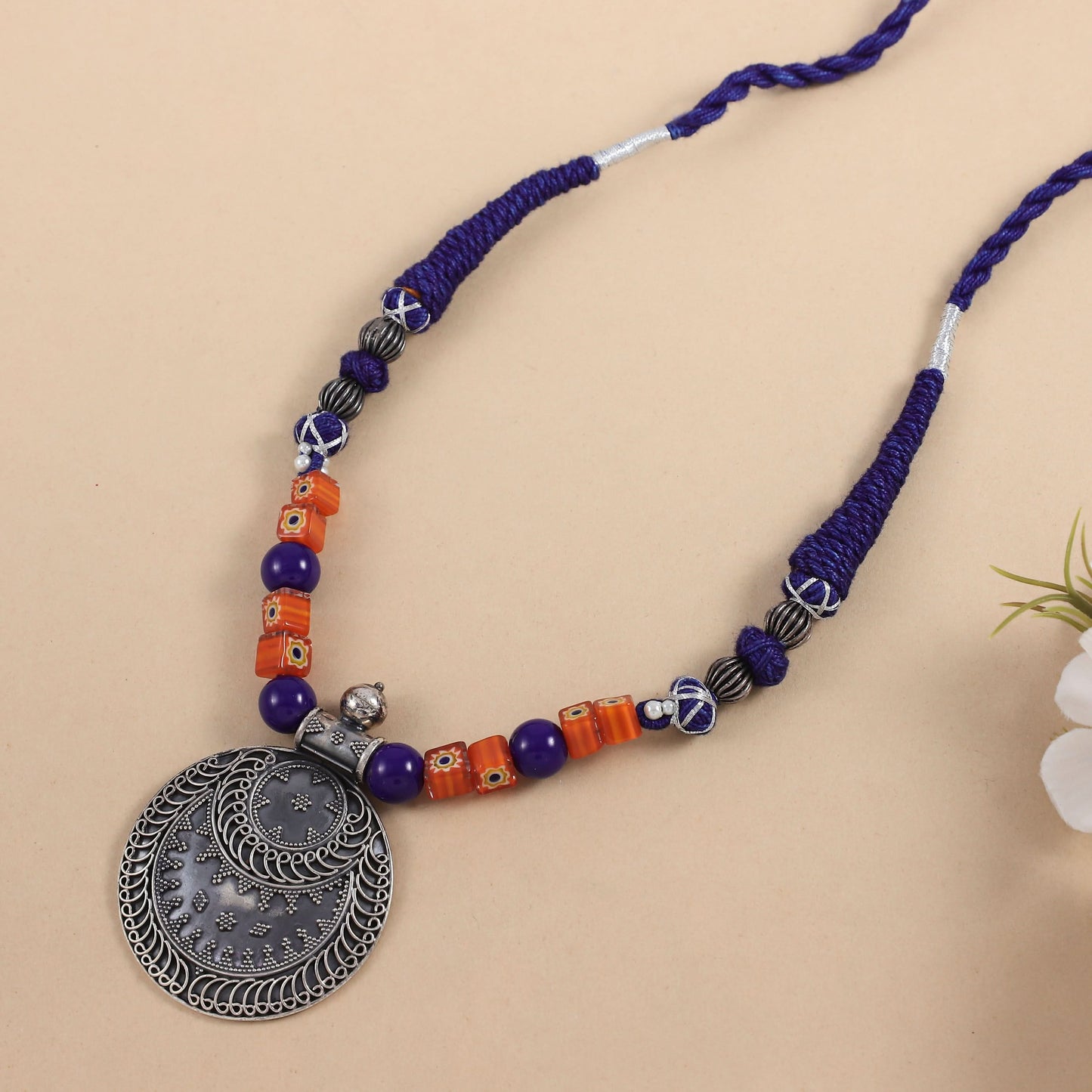 Ethinc Tribal Antique Silver Necklace