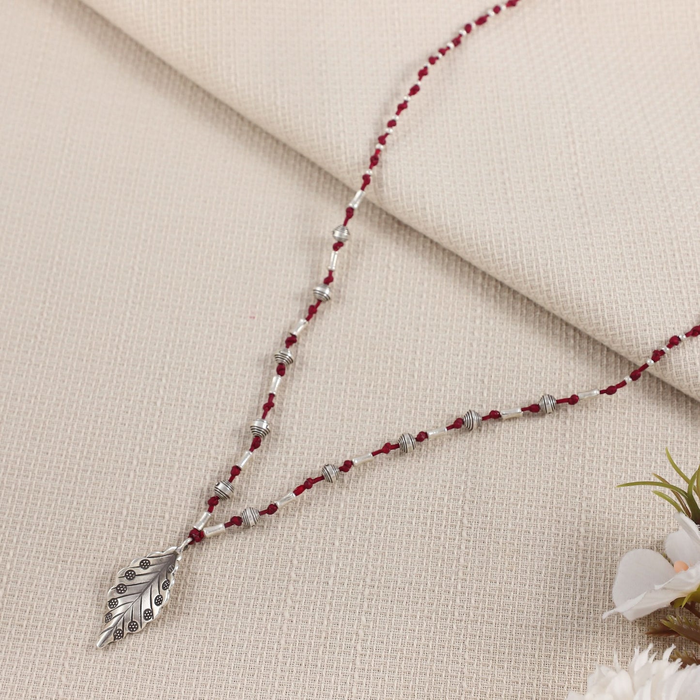 Nayeli Silver Chain With  Pendant