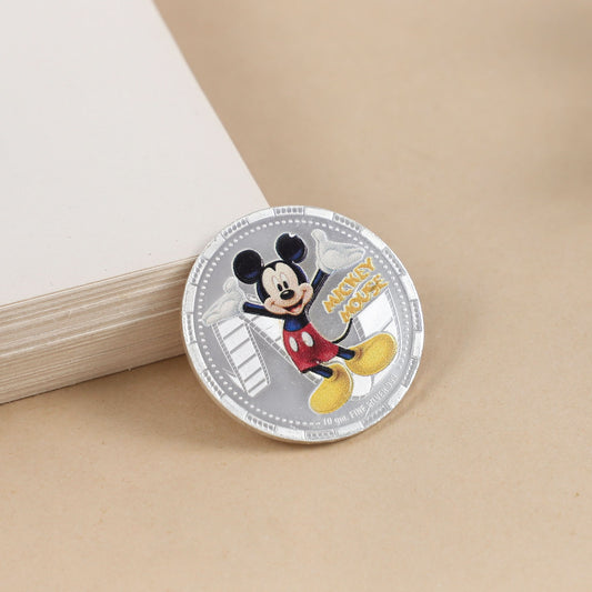 Micky Mouse 10GM  Silver Coin