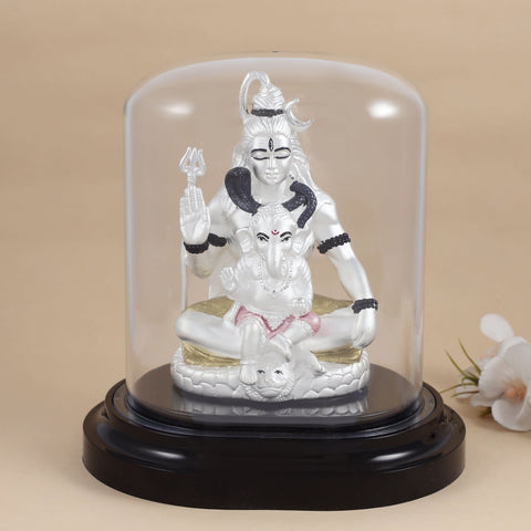 Lord Shiva Silver Idol