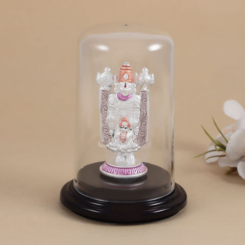 Precious Tirupati Silver Idol