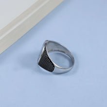 Karan Majestic Khanda Silver Ring For Him