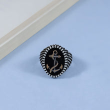 Anmol Anchor Style Silver Ring For Him