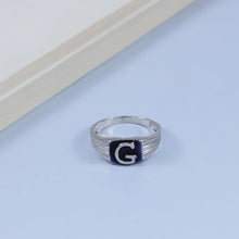 Gaurav Stylish Emblem Silver Ring For Him