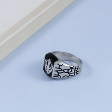 Navdeep Sikh Khanda Designe Silver Ring For Him