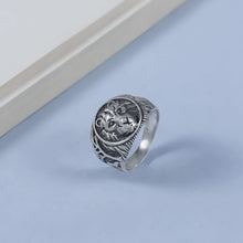 Hitesh Lion Face Power Silver Ring For Him