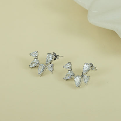 Rya Stunning Silver Earrings