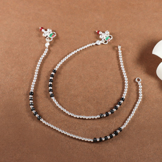 Amelia Silver Anklets