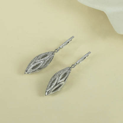 Zaira Appealing Silver Earrings