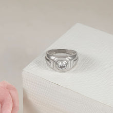 Yuvan Majestic Stone Silver Ring For Him