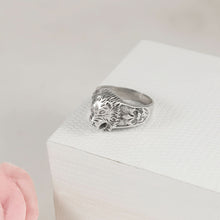 Veer Mighty Bear Silver Ring For Him