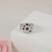 Kabir Navgrah Power Silver Ring For Him