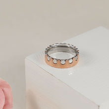 Samar Rose Edge Silver Ring For Him