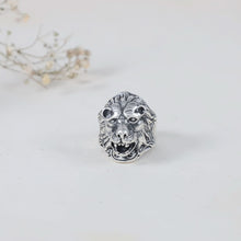 Alpha King Lion Silver Ring For Him