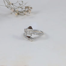 Trishul Damru Rudraksha Silver Ring For Him