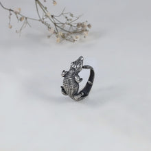 Savage Crocodile Silver Ring For Him