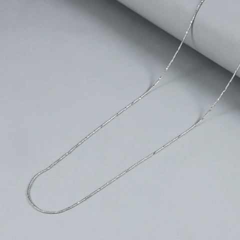 Meera Daily Wear Silver Chain