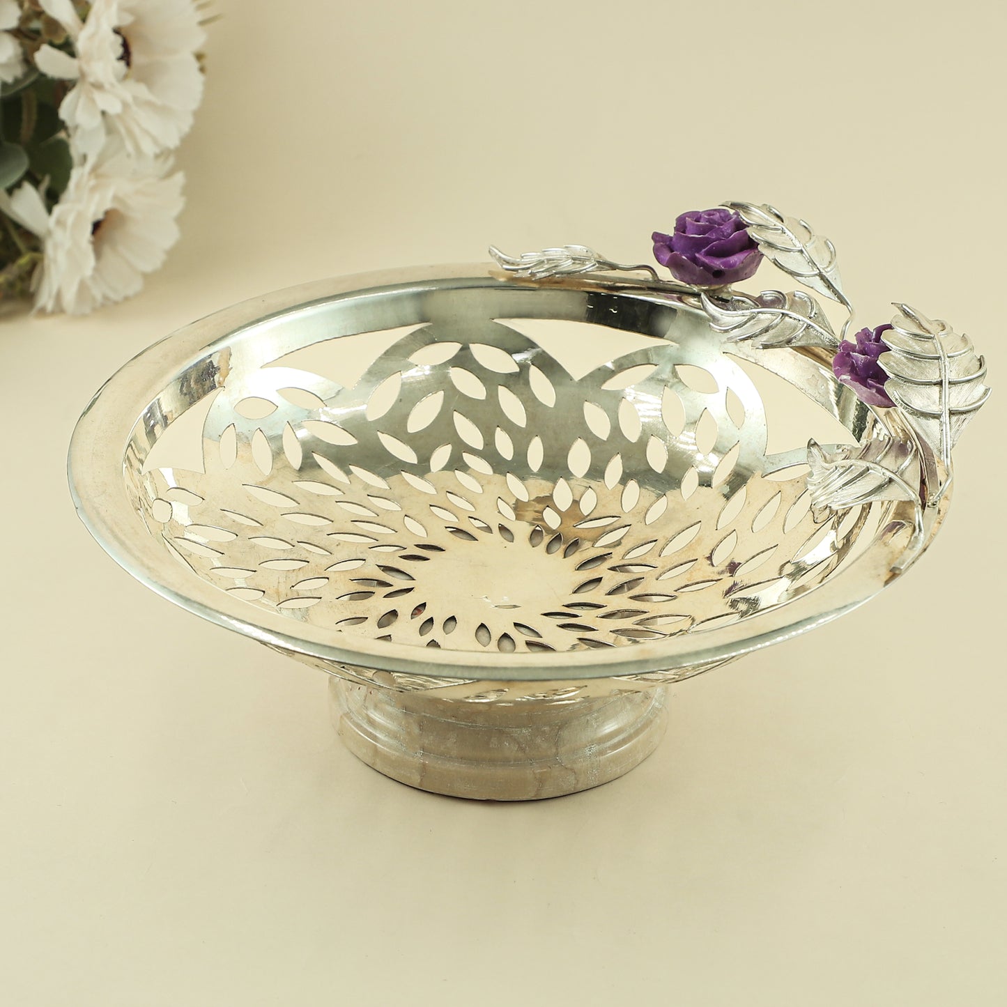Marie Ethereal Silver Bowl