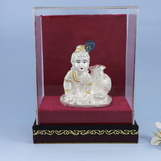 Divine Laddu Gopal  Silver Idol