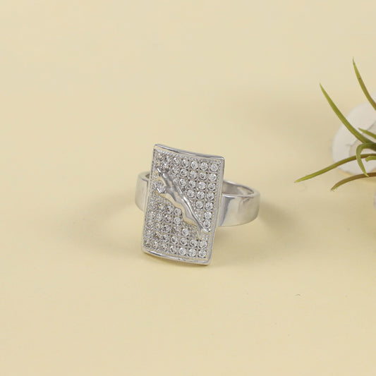 Jaguar Design   Silver Ring For Him