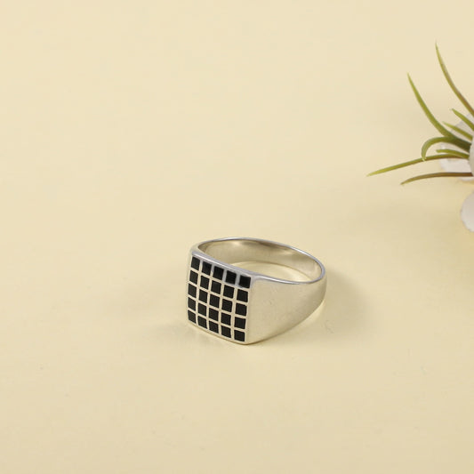 Classic Silver Ring For Him