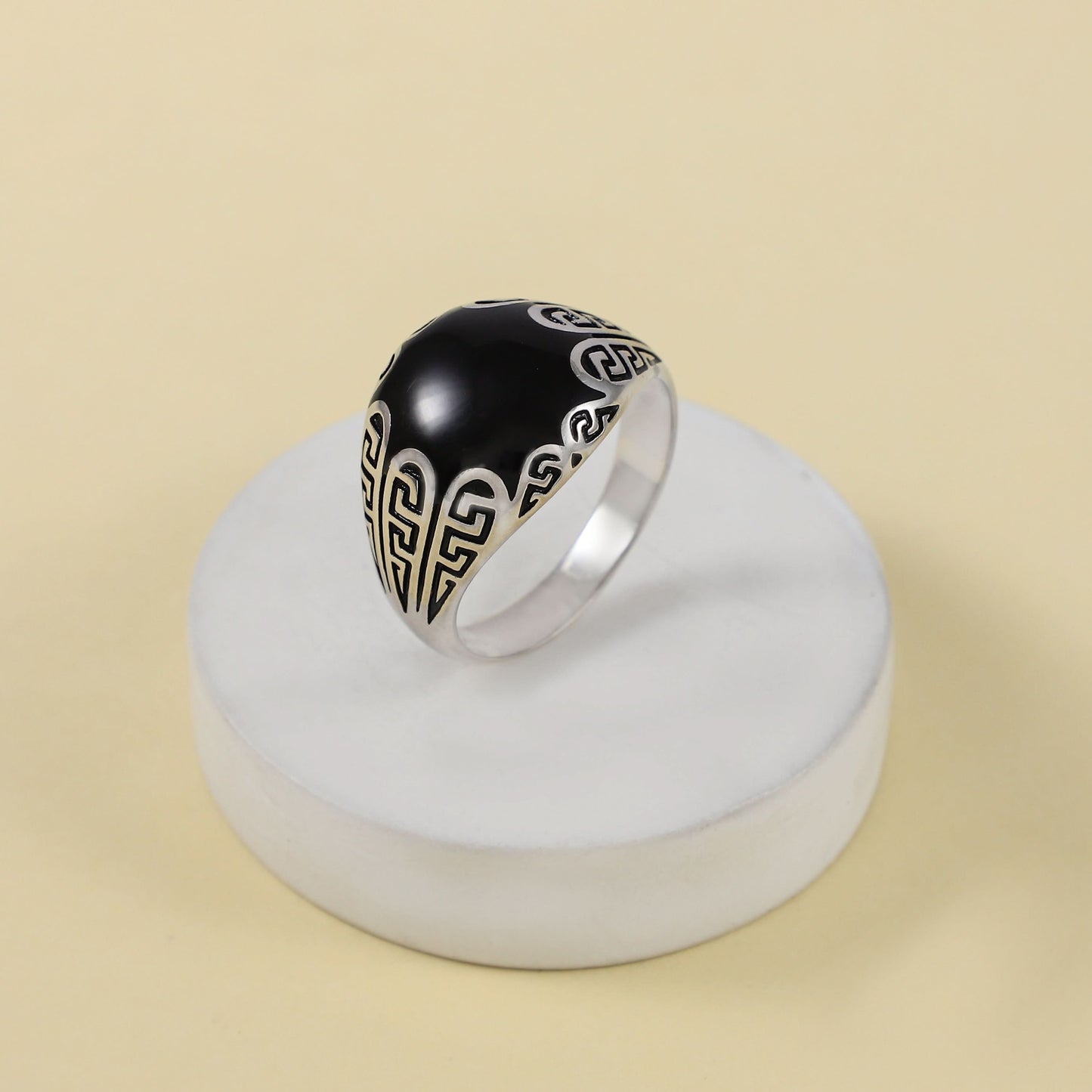 Elegance Silver Ring For Him