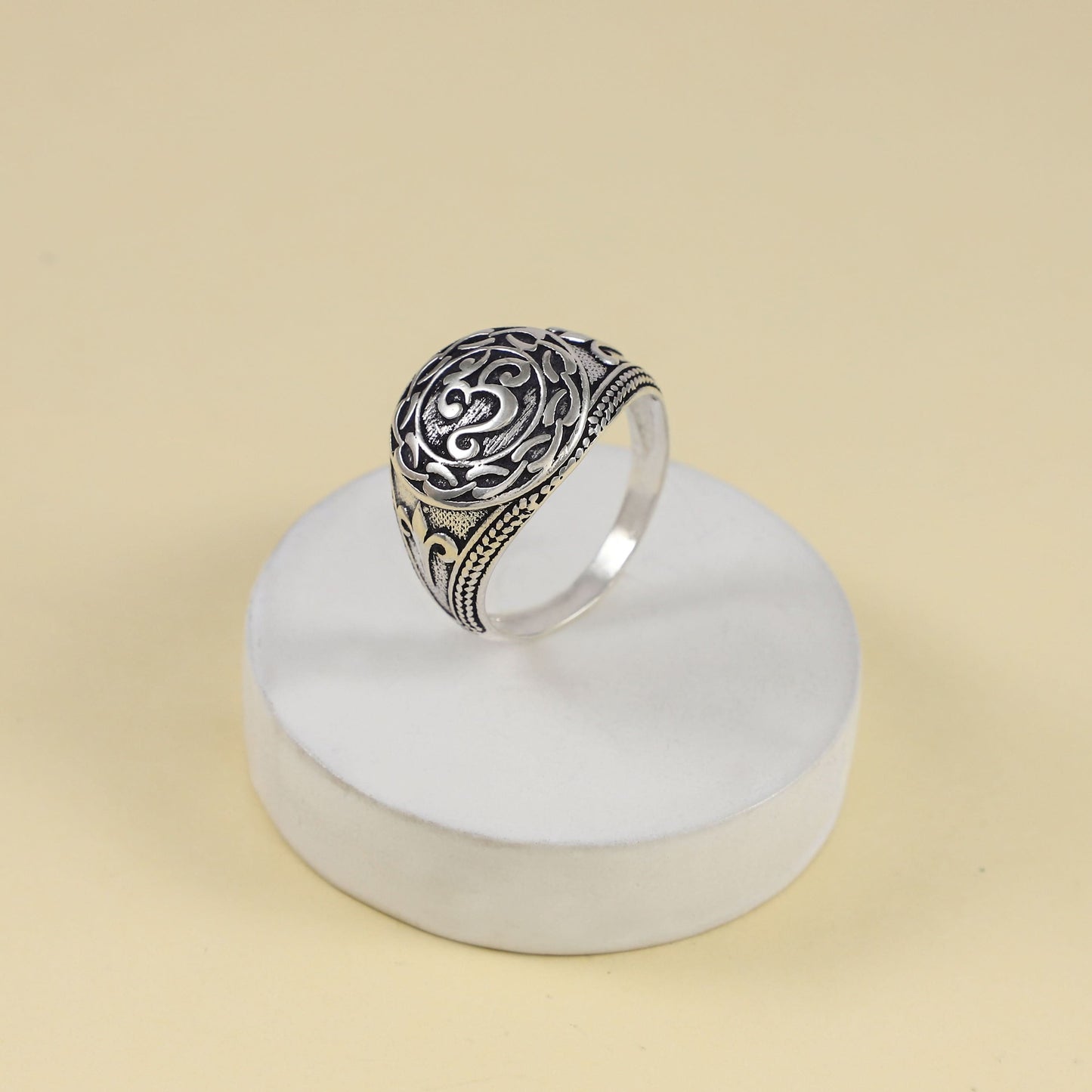 Style Silver Ring For Him