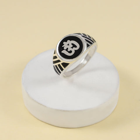 Class Silver Ring For Him