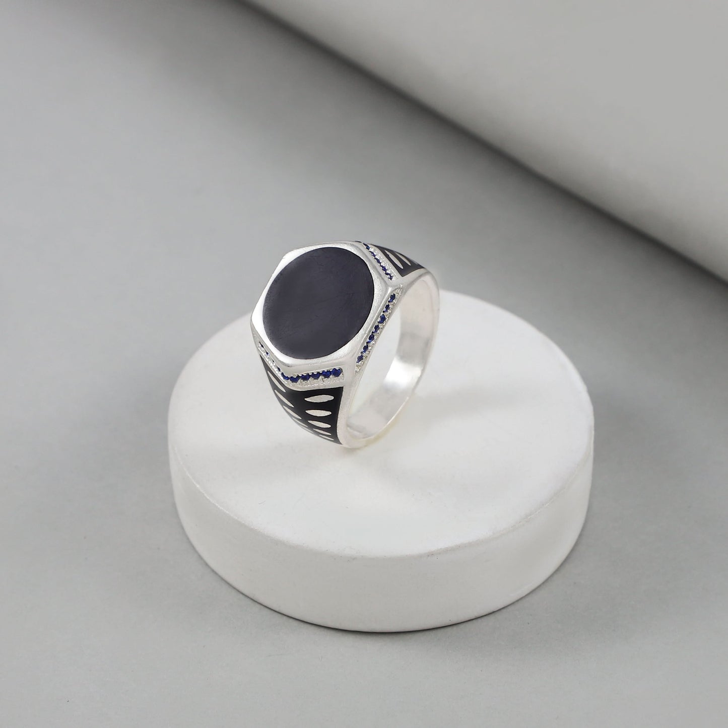 Elegant Silver Ring For Him
