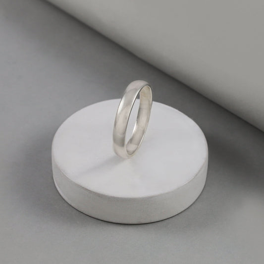 Raghav Silver Ring For Him