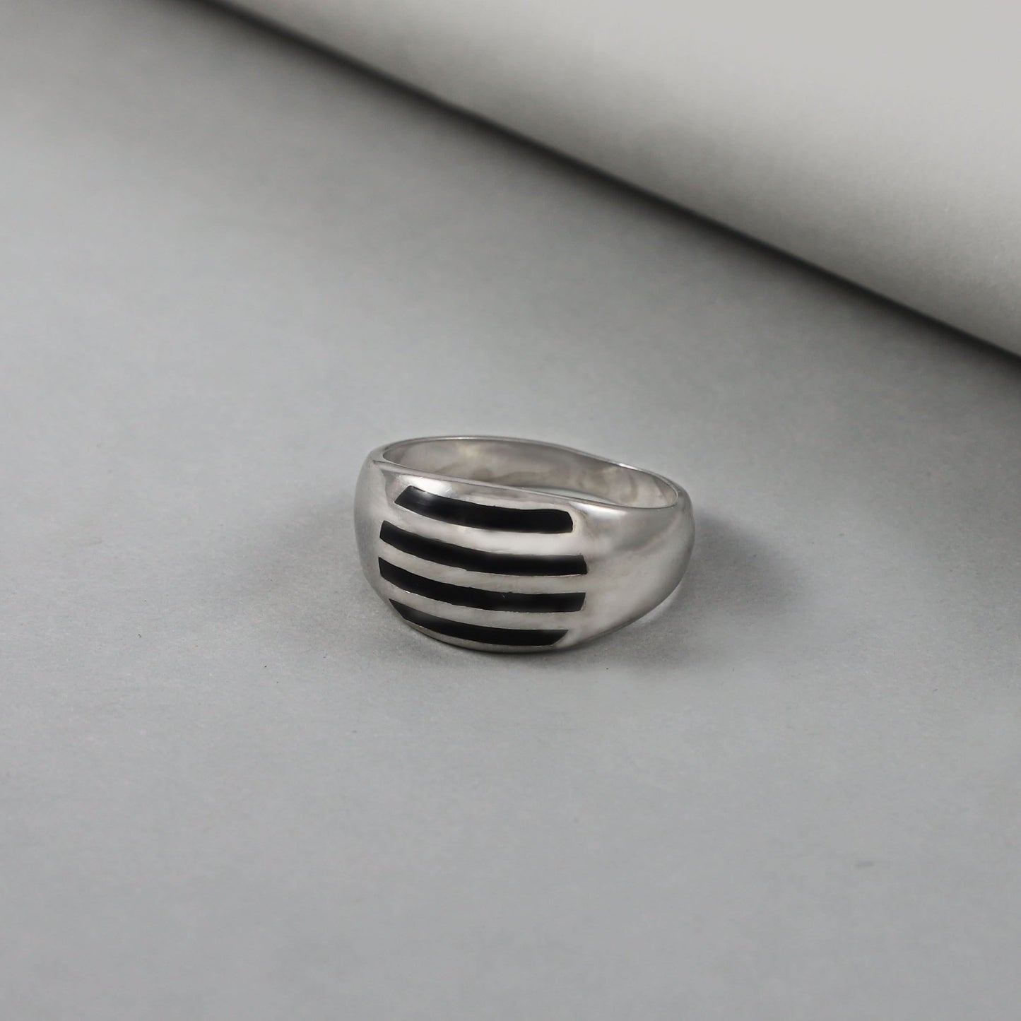 Unique  Silver Ring For Him