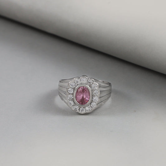 Rylos Cz Silver Ring For Him