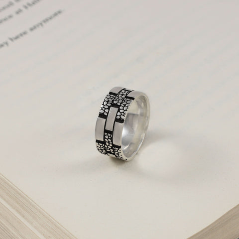 Authentic Silver Ring For Him
