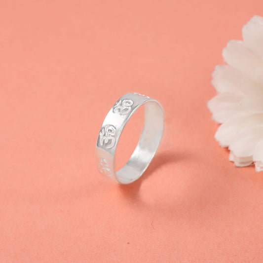 Aarav  Silver Ring For him
