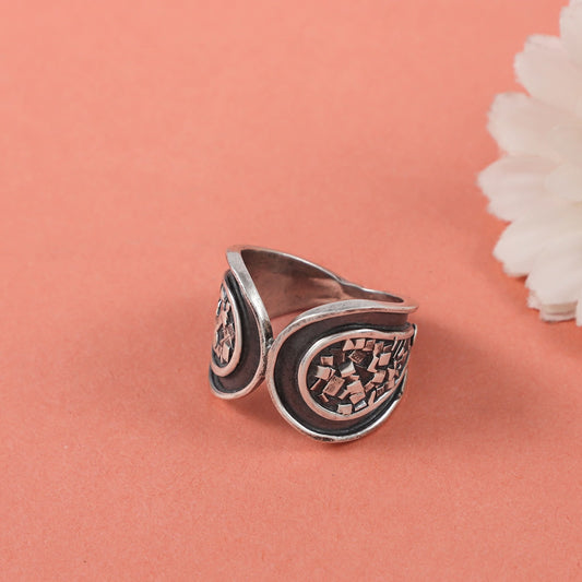 Classy Silver Ring For Him