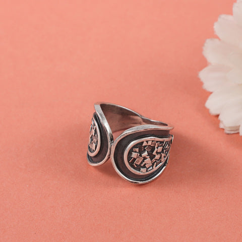 Classy Silver Ring For Him