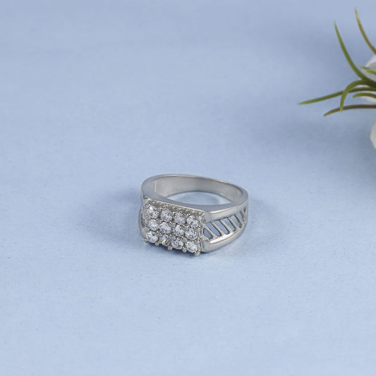 Aditya Silver Ring For Him