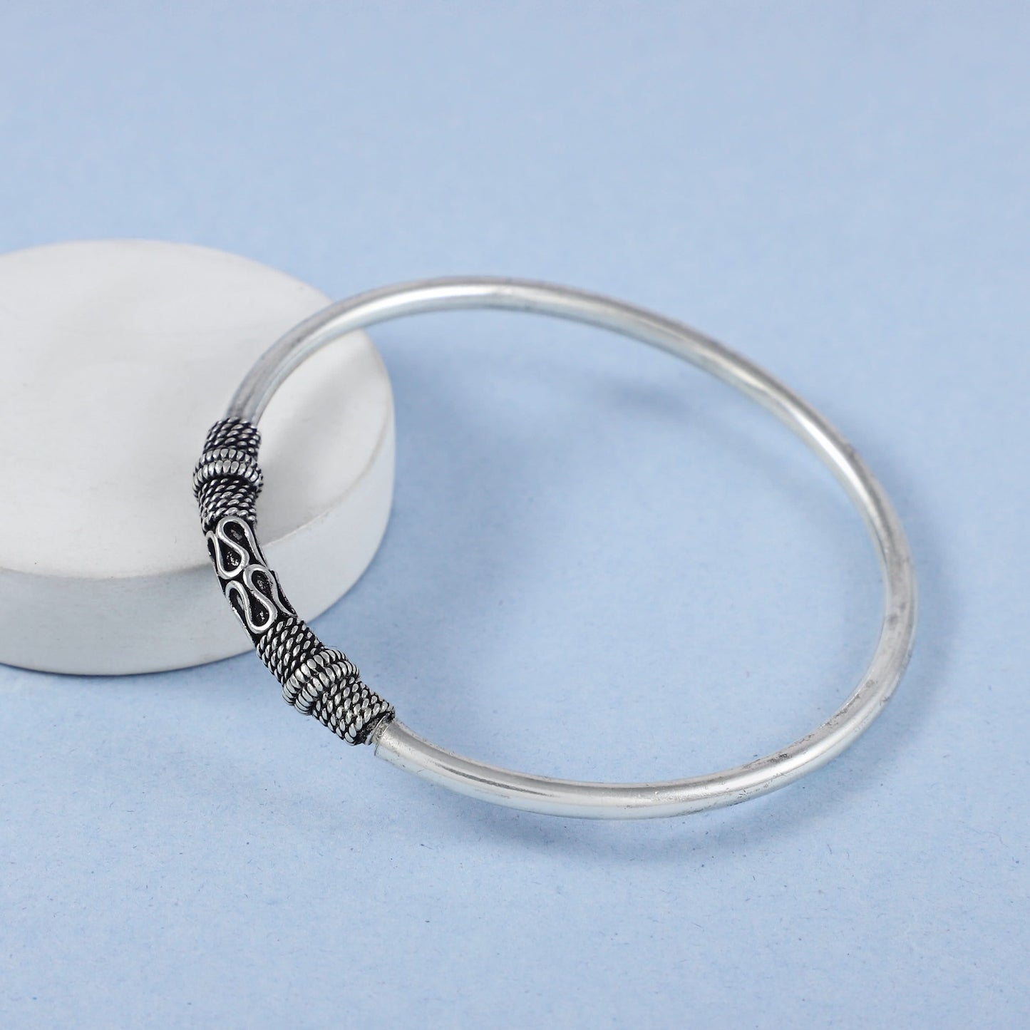 Aishwarya Eclectic Silver Bracelet