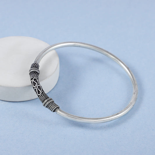 Aishwarya Eclectic Silver Bracelet