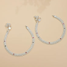 Kashvi  Noo Royal Silver Anklet