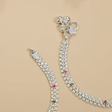 Kashvi  Noo Royal Silver Anklet