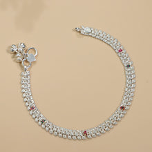 Kashvi  Noo Royal Silver Anklet