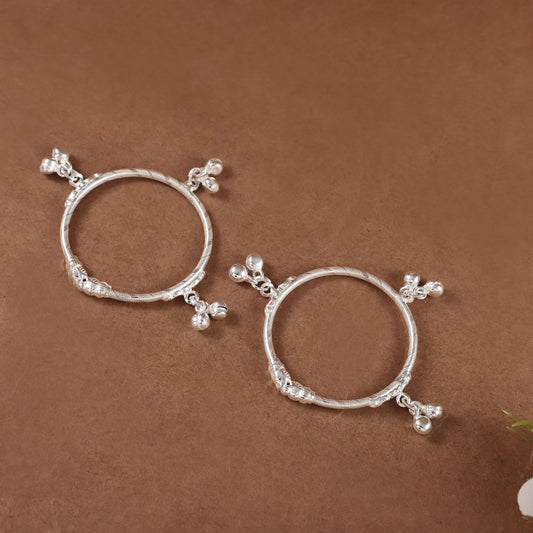 Chandrika -  Delicate silver baby bangle
