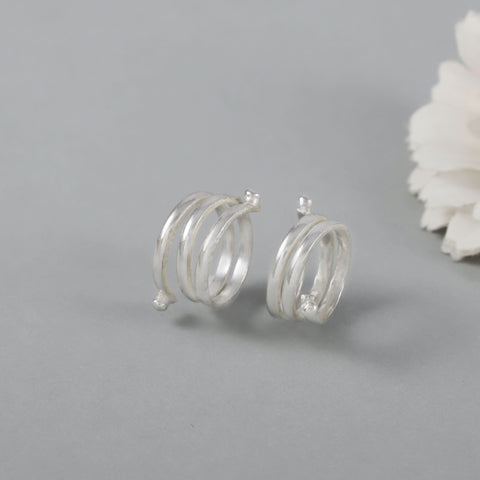 Shila Silver Toe Rings