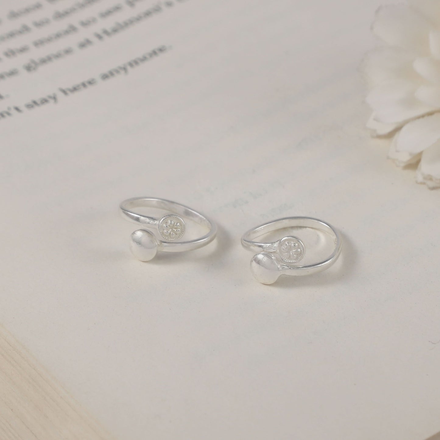 Bhoomika Silver Toe Rings