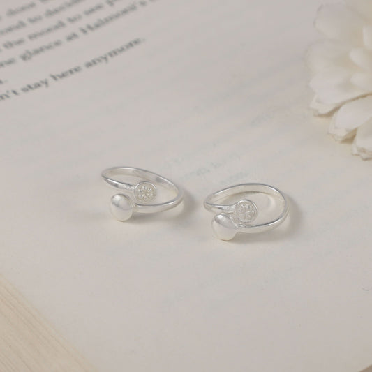 Bhoomika Silver Toe Rings