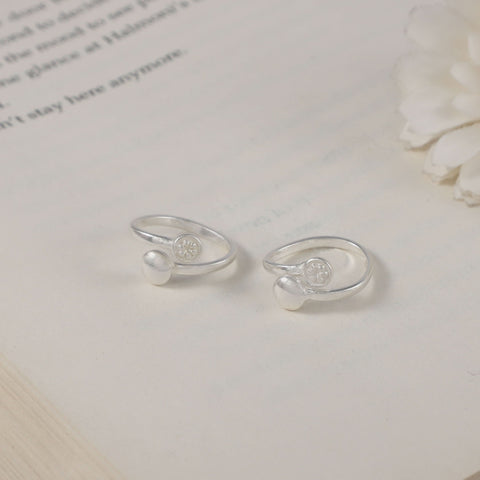 Bhoomika Silver Toe Rings