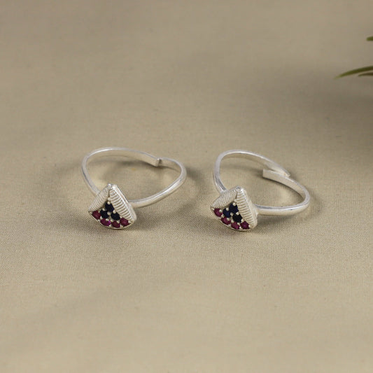 Sati  Silver Toe Rings